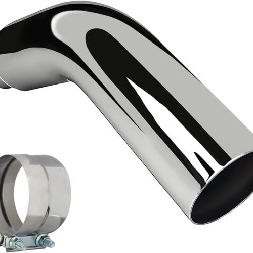 Universal Exhaust Adapter with Integrated Steel Clamp