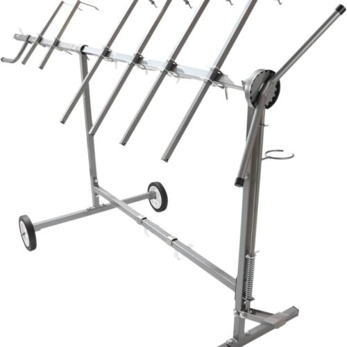 360 Degree Rotating Auto Body Paint Stand with Wheels