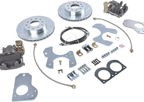 Drilled Brake Rotor Conversion Component for Braking Systems