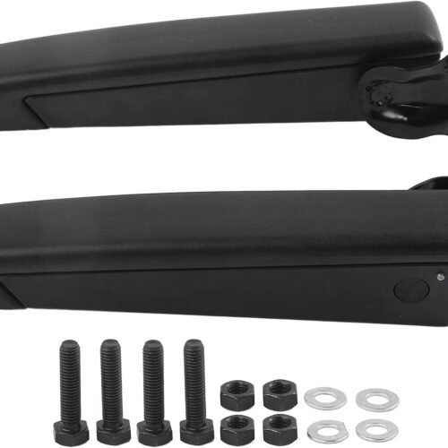 Adjustable Car Seat Armrest Cover with PU Sponge and Metal Construction