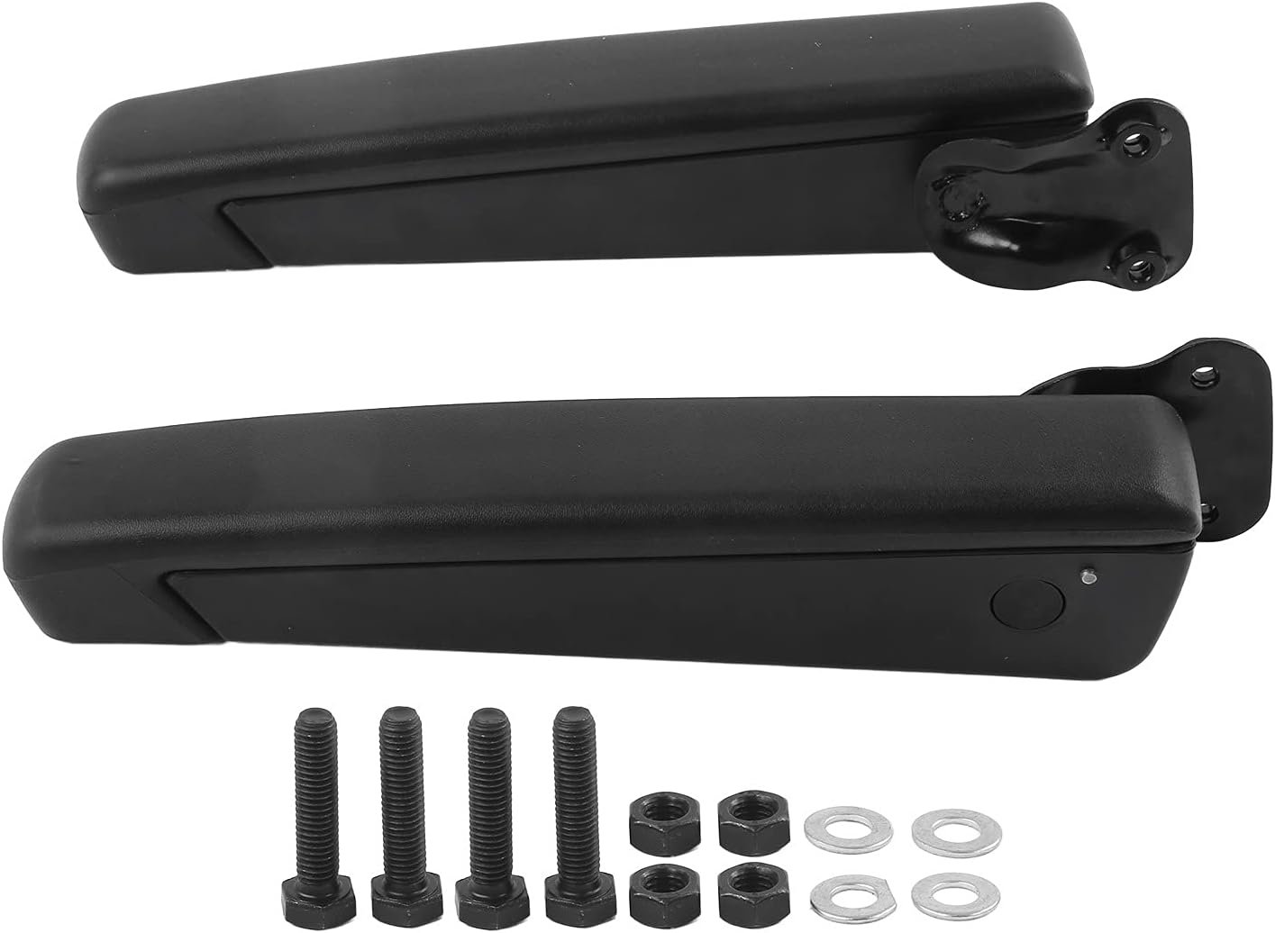 Adjustable Car Seat Armrest Cover with PU Sponge and Metal Construction